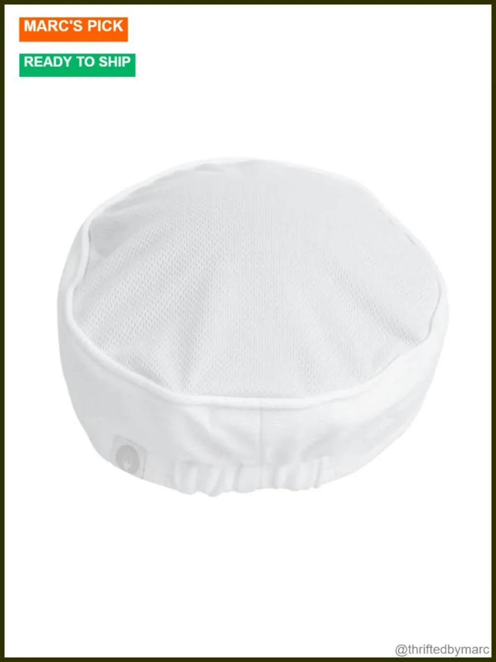 Unisex Vented Chef Beanie - Cool Vent Technology - Adjustable Fit